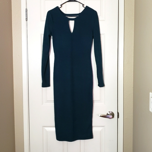 Wet Seal Dresses & Skirts - Green sweater dress
